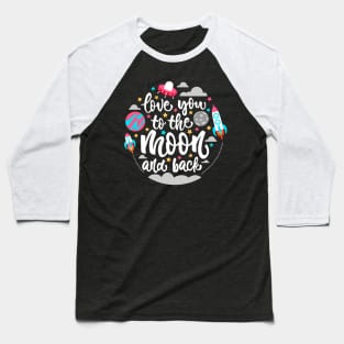 To the Moon Baseball T-Shirt